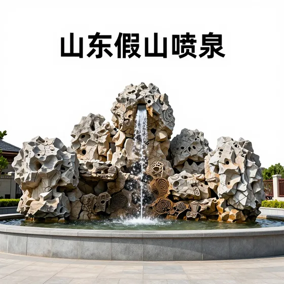 山东假山喷泉
